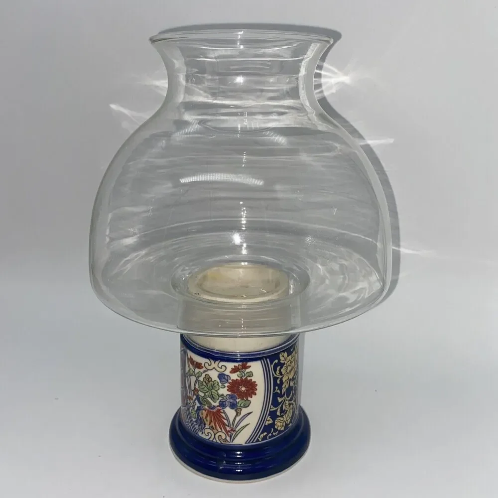 Vintage Gailstyn-Sutton Towle Japanese Votive Candle Holder With Glass Shade 10